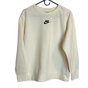 Nike Creamy Yellow Youth Crew Neck Sweatshirt. Size Xl